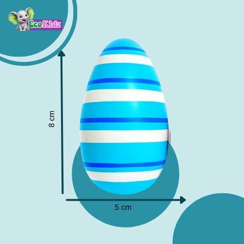 montessori wooden egg toy set (2 pcs) – open-ended play for kids age 2–5 years