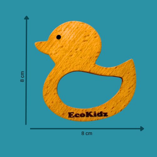 soothe, shake & explore: wooden baby set - teether, rattle & eggs combo!!