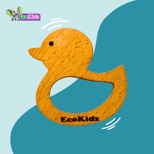 soothe, shake & explore: wooden baby set - teether, rattle & eggs combo!!