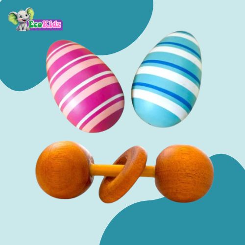 Pure Beginnings: Rattle & Eggs Combo!!